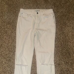 White jeans!